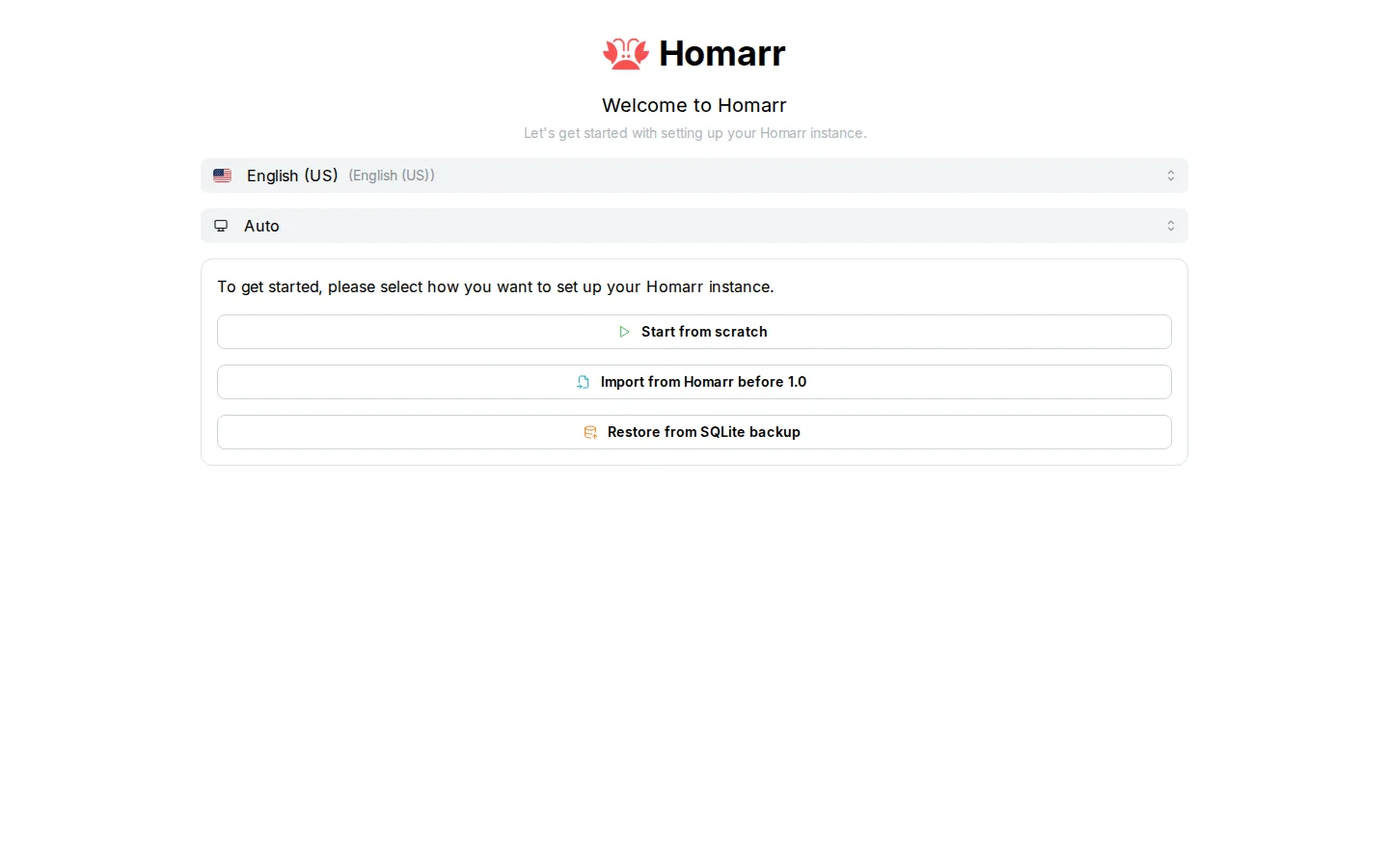 Homarr — a home dashboard for all your self-hosted apps