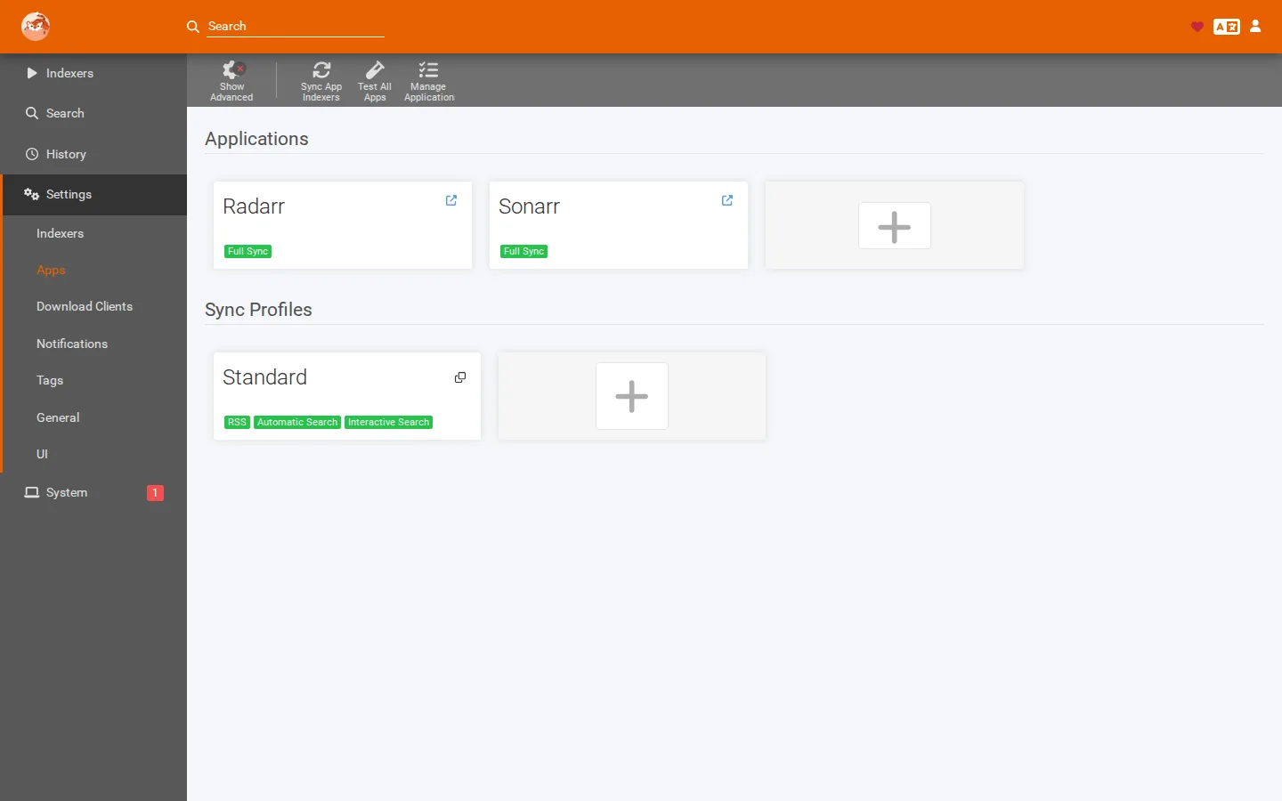 Prowlarr syncing indexers to Sonarr and Radarr automatically