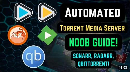Automated torrent media server — noob guide